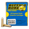 Buffalo Bore Ammunition 19C20 Heavy Strictly Business 357 Mag 158 gr Jacketed Hollow Point  JHP  20 Per Box  12 Cs