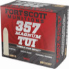Fort Scott Munitions 357MAG125SCV Tumble Upon Impact  TUI  Solid Copper Spun 125 Grain  357 Magnum 1424 fps