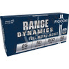 Fiocchi 25AP Range Dynamics Full Metal Jacket 50 Grain  25 ACP 800 fps