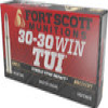 Fort Scott Munitions 3030130SCV Tumble Upon Impact  TUI  Solid Copper Spun 130 Grain  30-30 Winchester 2393 fps
