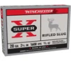Winchester X20RSM5 SuperX Rifled Slug HP 20 Gauge 2 75 quot  3 4 oz 5 Rounds