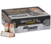 Sig Sauer Elite Performance Ammunition 380 ACP 90 Grain V-Crown Jacketed Hollow Point Box of 20  E380A1