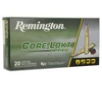 Remington 6 5 Creedmoor 129 Grains Core-Lokt Tipped Brass Cased Centerfire Rifle Ammo 20 Rounds