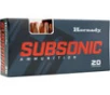 Hornady Subsonic Brass 350 Legend 250-Grain 20 Rounds