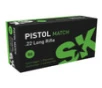 SK  22 LR  Pistol Match 50 Rnd