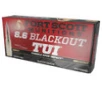 Fort Scott 8 6 Blackout Ammo SCS TUI - 235Gr Solid Copper Ammo 20 Rounds
