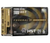 Federal P9HST3S Premium Personal Defense 9mmLuger P 124gr HST Jacketed Hollow Point 20 Per Box 10 Case