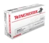 Winchester Q4206 USA 380 ACP 95 GR FMJ 50 Rounds