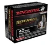 Winchester S40SWPDB1 Defender  40 S amp W 180 Grain BJHP 20 Rounds