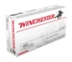 Winchester Q4170 USA 45ACP 230 GR FMJ 50 Rounds