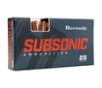 Hornady 80877 Subsonic 300 AAC BlackoutWhisper  7 62x35mm 190 GR SubX 20 Rounds