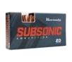 Hornady 82247 Subsonic 450 Bushmaster 395 GR Sub-X 20 Rounds