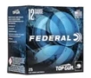 Federal TG1275 Top Gun 12 Gauge 2 75 quot  1 1 8 oz 7 5 Shot 25 Rounds