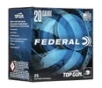 Federal TG2075 Top Gun 20 Gauge 2 75 quot  7 8 oz 7 5 Shot 25 Rounds