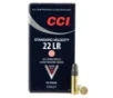 CCI 0035 Standard Velocity 22LR 40 GR LRN 50 Rounds