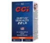CCI 975CC Target Plinking Quiet22 22LR 45 GR LRN 50 Rounds