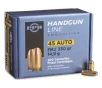 PPU Handgun Line   45 ACP  FMJ  230 Grain  200 Rounds