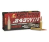 Fort Scott Tumble Upon Impact Ammo   243 Win   SCS  58 Grain  20 Rounds