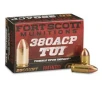 Fort Scott Tumble Upon Impact Ammo   380 ACP  SCS  95 Grain  20 Rounds