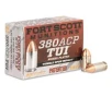 Fort Scott Tumble Upon Impact Nickel-Plated Ammo  9mm  SCS  80 Grain  20 Rounds