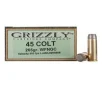 Grizzly Cartridge Co  Cast Performance   45 Colt  LWFN-GC  265 Grain  20 Rounds