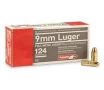 Aguila  9mm  FMJ  124 Grain  50 Rounds