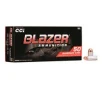 CCI Blazer Aluminum Case   380 ACP  FMJ  95 Grain  50 Rounds