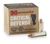 Hornady Critical Defense   38 Special  FTX  110 Grain  25 Rounds