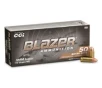 CCI Blazer Brass  9mm  FMJ-RN  115 Grain  50 Rounds