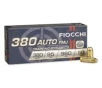 Fiocchi Shooting Dynamics   380 ACP  FMJ  95 Grain  50 Rounds