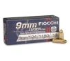 Fiocchi Pistol Shooting Dynamics  9mm  FMJ  124 Grain  50 Rounds