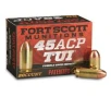 Fort Scott Tumble Upon Impact Ammo   45 ACP  SCS  180 Grain  20 Rounds