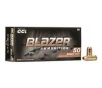 CCI Blazer Brass   40 S W  165 Grain  FMJ-FN  50 Rounds