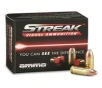Ammo Inc  Streak Visual Ammunition  9mm  FMJ  115 Grain  20 Rounds