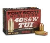 Fort Scott Tumble Upon Impact Ammo   40 S W  SCS  125 Grain  20 Rounds