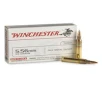 Winchester White Box  5 56x45mm NATO  FMJ  55 Grain  20 Rounds