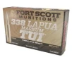 Fort Scott Tumble Upon Impact Ammo   338 Lapua Magnum  SBS  250 Grain  20 Rounds