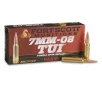 Fort Scott Tumble Upon Impact Ammo  7mm-08 Rem   SCS  120 Grain  20 Rounds