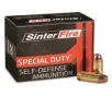 SinterFire Special Duty Lead-Free Frangible  10mm  JHP  125 Grain  20 Rounds