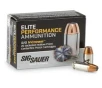 SIG SAUER Elite V-Crown   380 ACP  JHP  90 Grain  20 Rounds