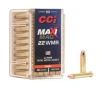 CCI Maxi-Mag   22 WMR  TMJ  40 Grain  50 Rounds