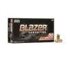 CCI Blazer Brass   380 ACP  FMJ  95 Grain  50 Rounds