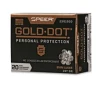 Speer Gold Dot  9mm  GDHP  147 Grain  20 Rounds