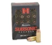 Hornady Subsonic   40 S W  XTP  180 Grain  20 Rounds
