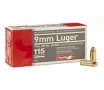 Aguila  9mm  FMJ  115 Grain  50 Rounds