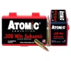Atomic Ammuntion  308 Win 175 gr HPBT Subsonic 50 Box