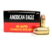 Federal  45 ACP 230 gr FMJ Police-Trade Ammunition 50 Box