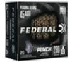 Federal 45 Auto 230 gr JHP Punch 20 Box