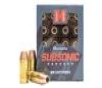 Hornady 45 Auto 230 GR XTP JHP Subsonic 20 Box