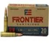 HORNADY 5 56 NATO 62 gr FMJ Frontier 20 Box